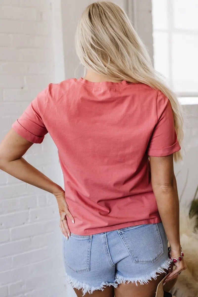 Mineral Red Nashville Music City Graphic Retro Fashion Tee - Love Salve